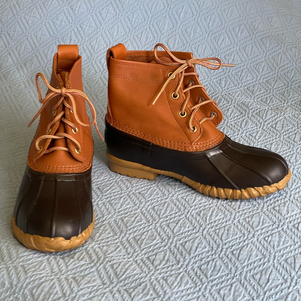 Cabela’s Brown and Tan Duck Boots